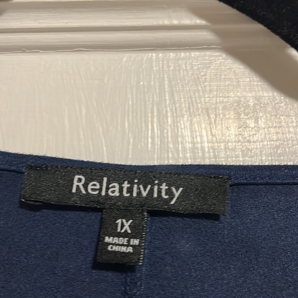 Blue top with laces - Picture 2 of 6